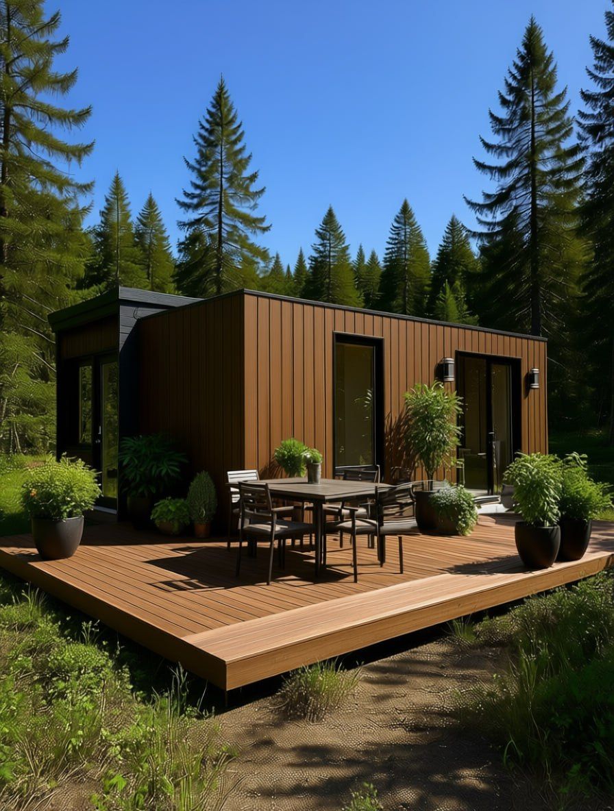 Dernier projet Omerco — Mini-maison moderne